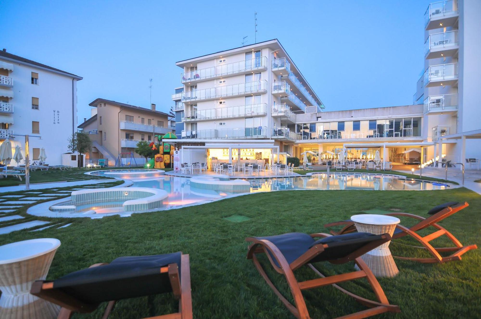 Marina Palace Hotel 4 Stelle S Caorle Exteriér fotografie